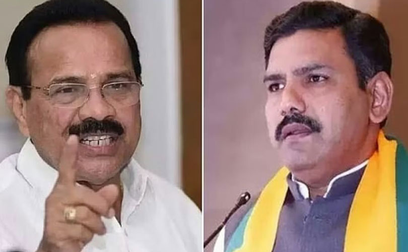 വിജയേന്ദ്രയെ പുറത്താക്കണമെന്ന് സദാനന്ദഗൗഡ പറഞ്ഞോ.. ലീക്കായ ഫോൺ സംഭാഷണം സോഷ്യൽ മീഡിയയിൽ വൈറൽ